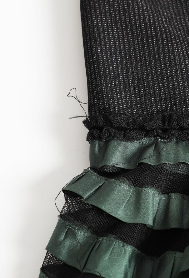 Louis Vuitton F/W 2004 Tiered Ruffled Midi Skirt - 8