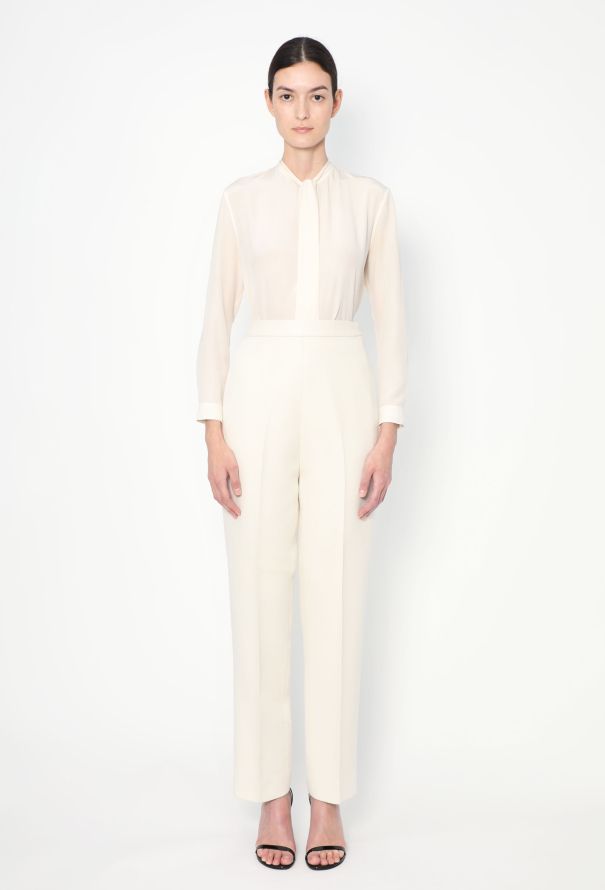 Céline F/W 2012 Leather Latch Trousers - 5