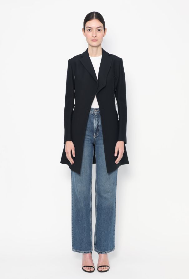 Christian Dior 2023 Double-Breasted Flared Coat - 2