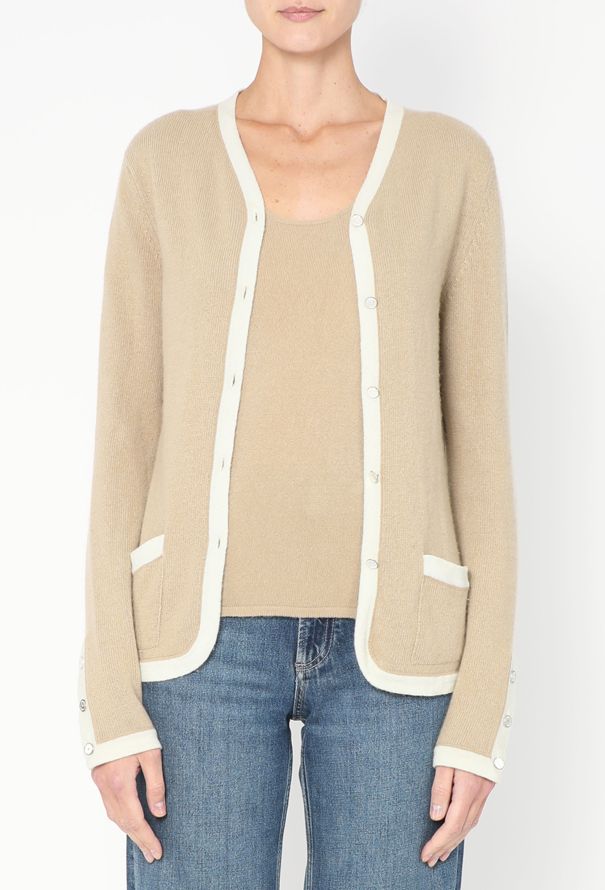Chanel Cashmere Cardigan Set - 1