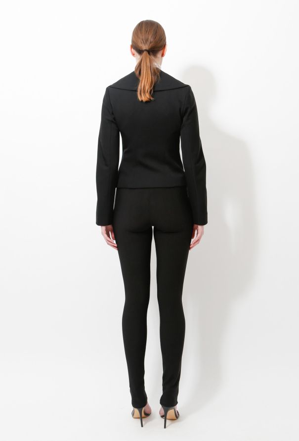 Alaïa Classic Fitted Wool Jacket - 6