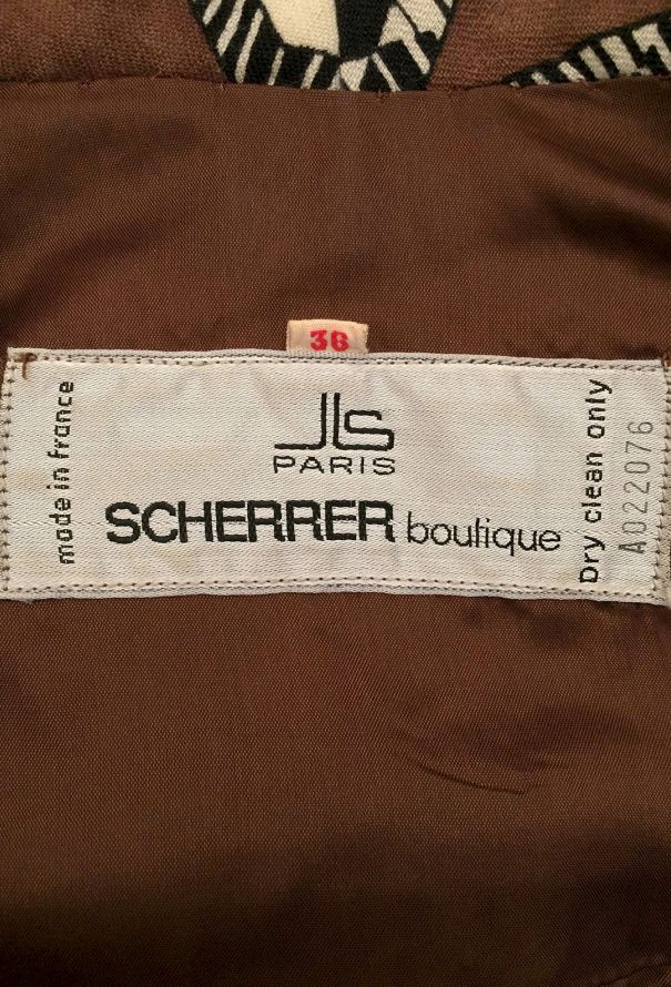 Jean-Louis Scherrer '70s Printed Ensemble - 7