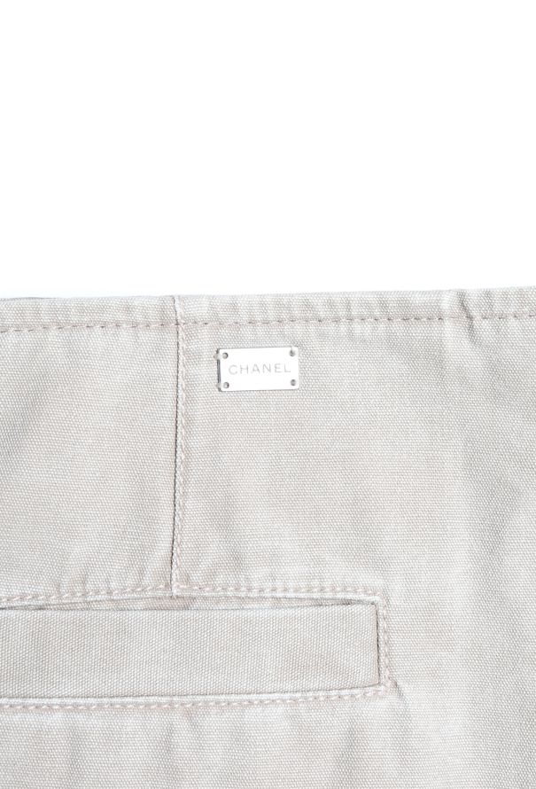 Chanel Cotton Cargo Skirt - 5