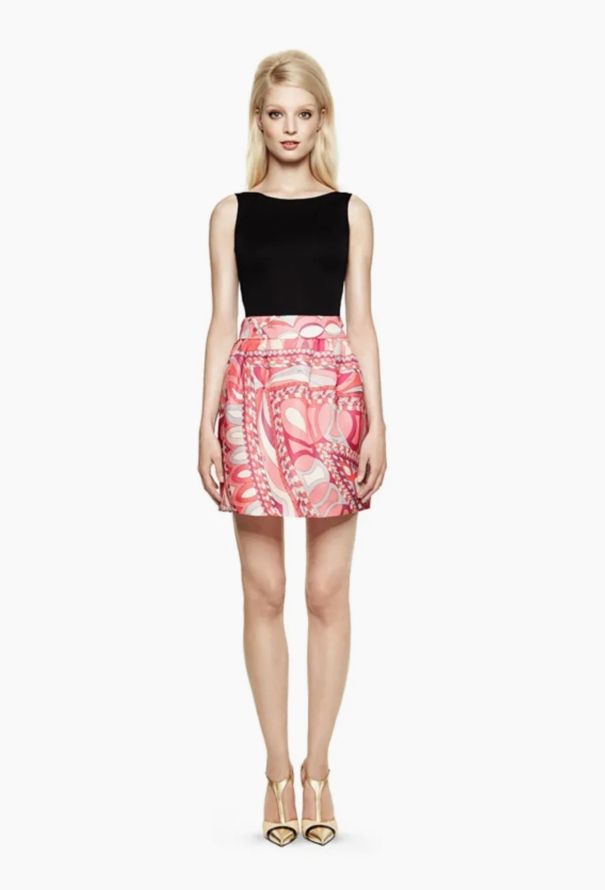 Emilio Pucci Resort 2012 Graphic Crêpe Tulip Dress - 2
