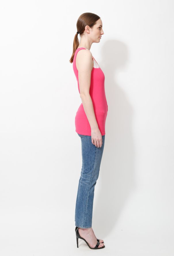 Calvin Klein S/S 2019 Pink Tie Dye Tank - 4