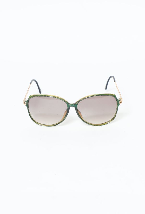 Christian Dior Vintage Chainloop Frame Sunglasses - 1