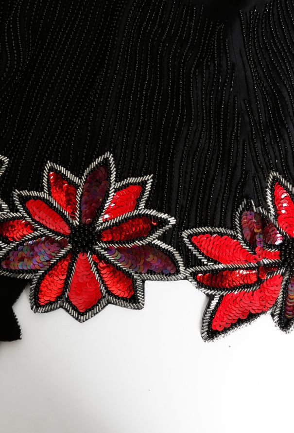 Rodarte S/S 2016 Beaded Silk Skirt - 6