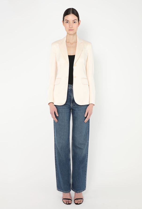 Loro Piana 2024 Tailored Silk Blazer - 3