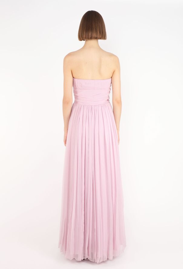 Dior Pleated Bustier Silk Gown, Resort 2009 - 5