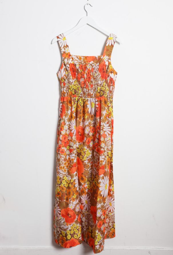 70s Floral Day Dress - 6