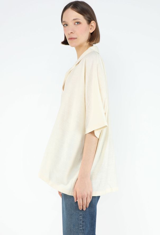 The Row 2024 Wen Ivory Linen Tunic - 3