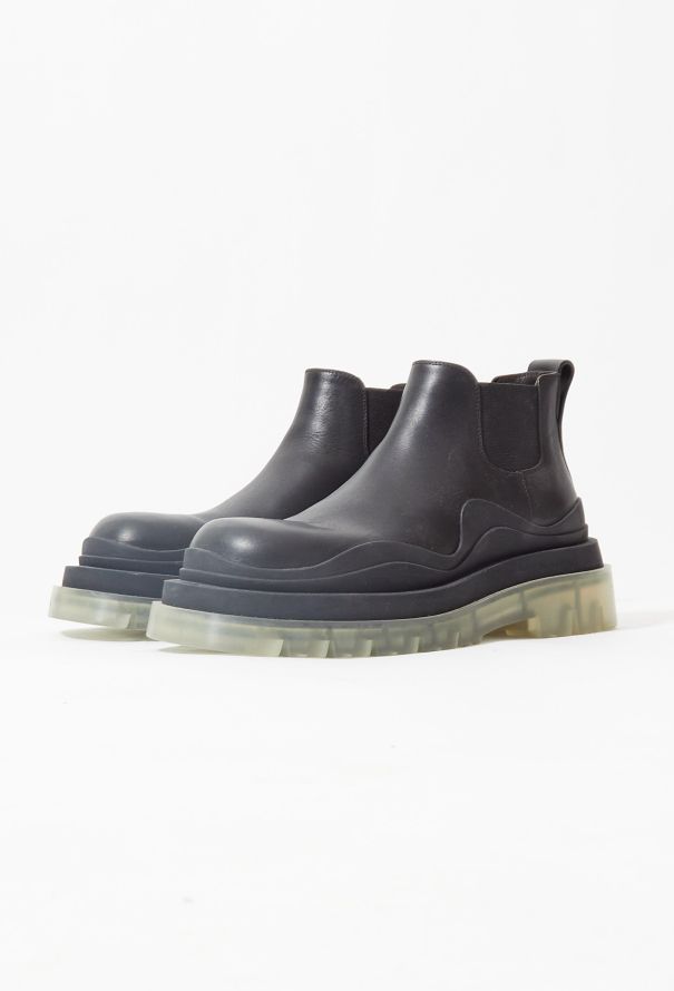 Bottega Veneta Pre-Fall 2020 BV Tire "Chelsea" Boots - 5