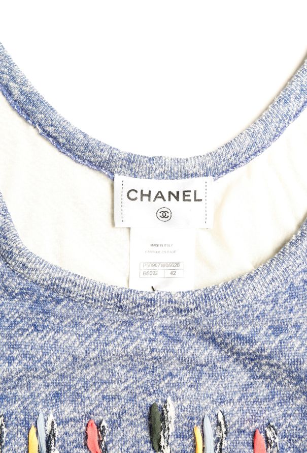 Chanel Linen Lesage Tweed Dress - 4