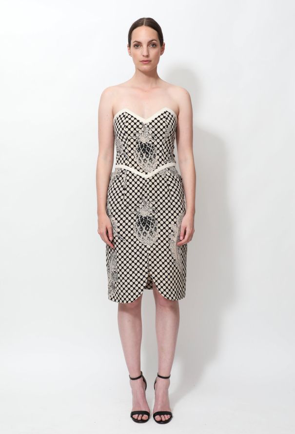 Emanuel Ungaro Vintage Polka Dot Dress Ensemble - 1