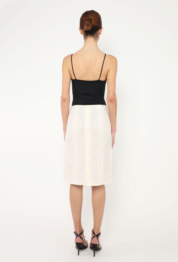 Miu Miu S/S 2024 Lace Ruffled Skirt - 6