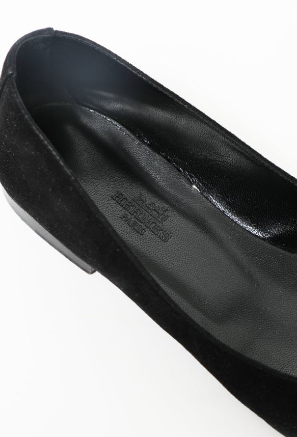 Hermès Classic Suede Loafers - 6