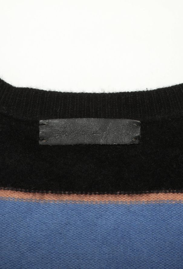 The Elder Statesman Cashmere Sweater Tricolor - 4