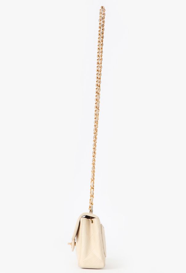 Chanel White Mini Square Timeless Bag - 5