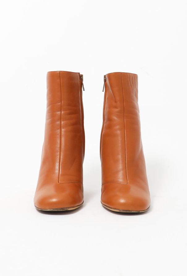 Céline Mirrored Bam Bam Ankle Boots - 3