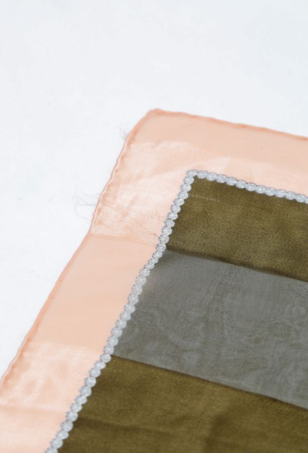 Valentino Jewel Silk Scarf - 4
