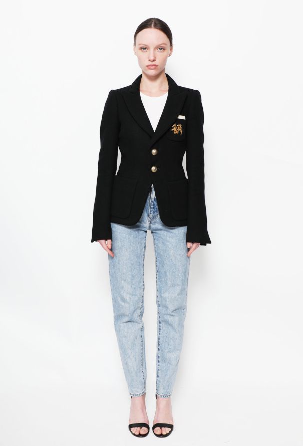 Balenciaga ICONIC F/W 2007 Collegiate Blazer - 4