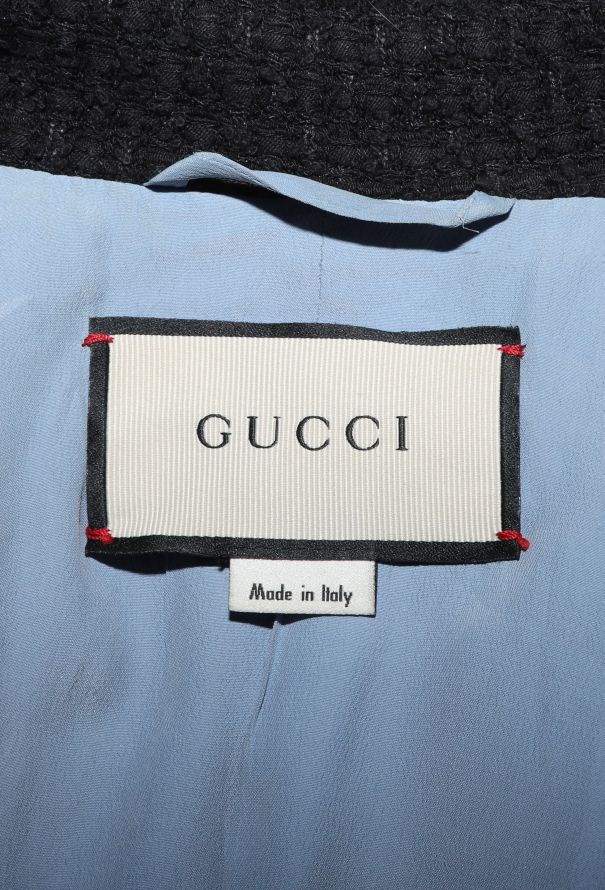 Gucci Pre-Fall 2017 Tweed Ribbon Jacket - 6