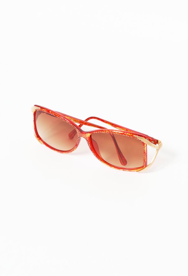 Christian Dior Vintage Graphic Frame Sunglasses - 5
