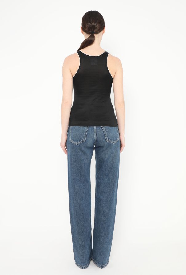 Chanel Fantasy Pearl Trim Top - 3