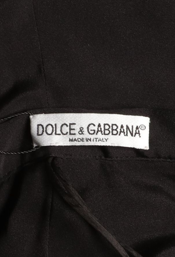 Dolce & Gabbana 2003 Embellished Crêpe Dress - 4