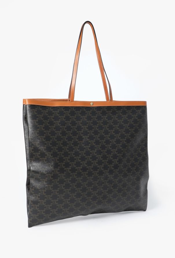 Céline Triomphe Large Flat Shopper Bag - 2