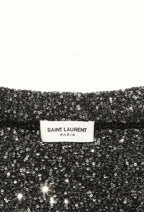 Saint Laurent 2018 Iridescent Sequin Dress - 5