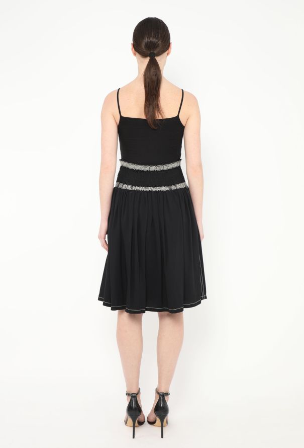Prada Woven Embroidered Skirt - 3