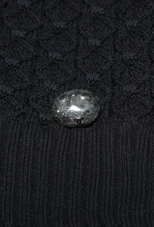 Chanel 'CC' Trellis Knit Top - 6