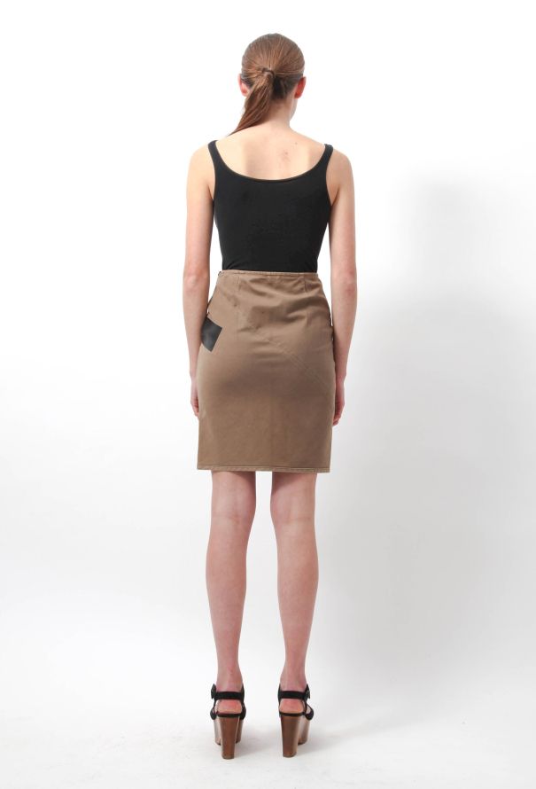 Helmut Lang 90's A-line Skirt - 3