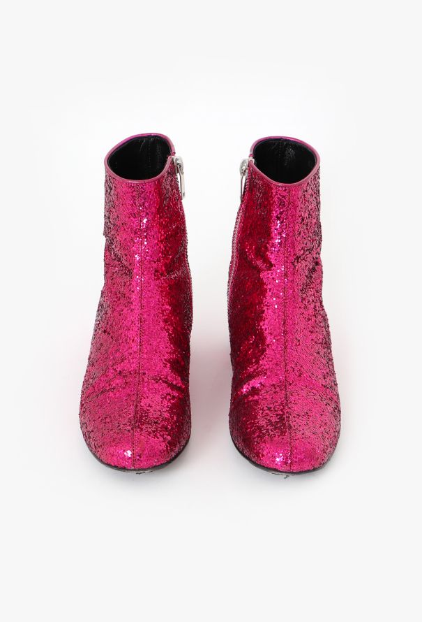 Saint Laurent F/W 2014 Glitter Ankle Boots - 3