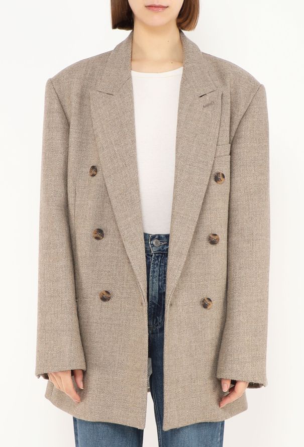 Róhe 2022 Alix Double-Breasted Blazer - 1