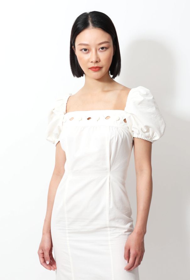 Saint Laurent Ruffled Day Dress - 5