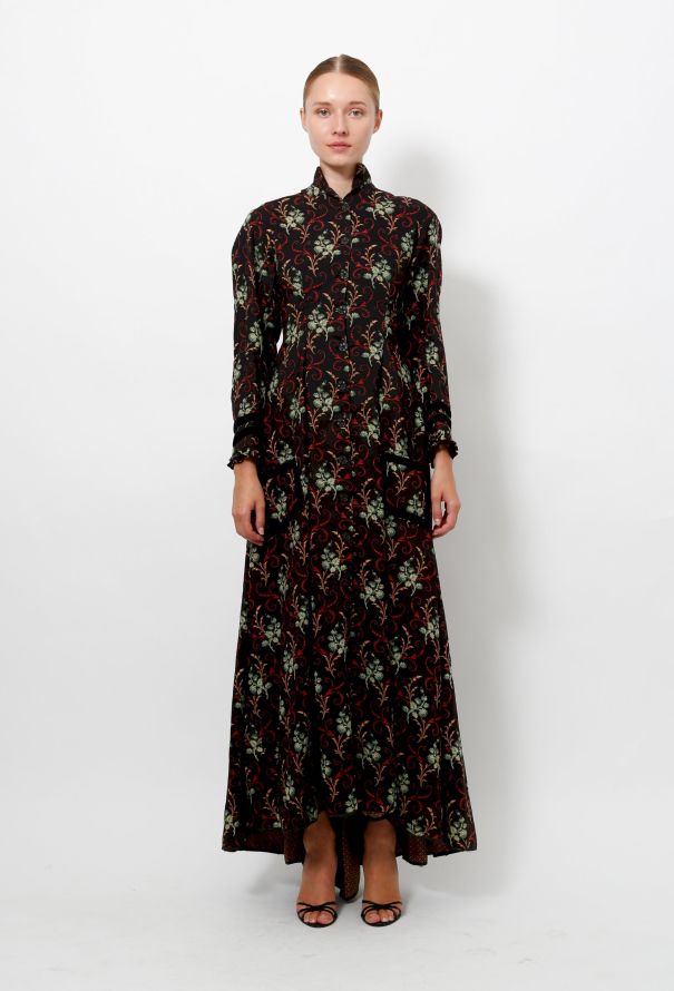 Floral Victorian Gown - 1