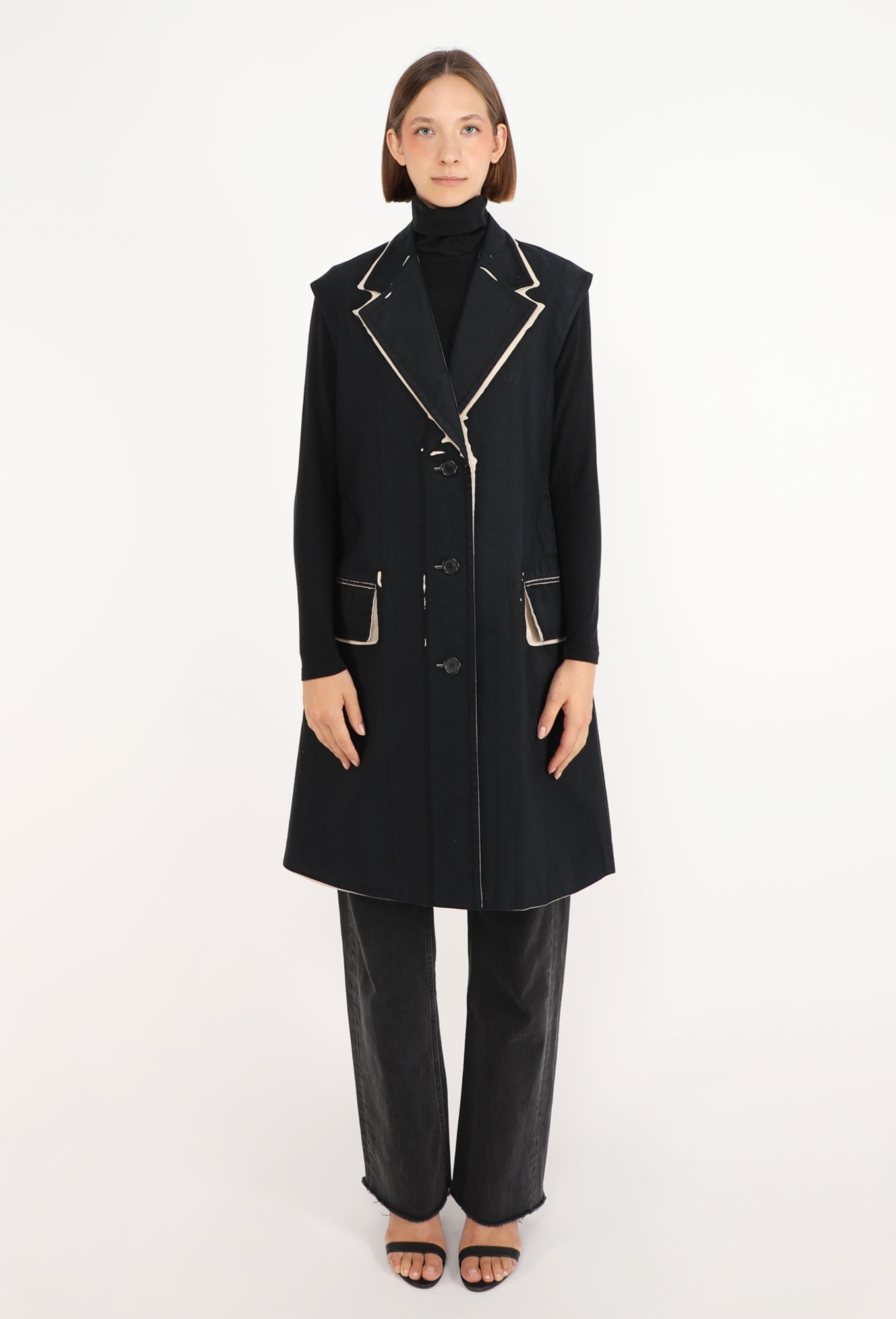 Trompe L'Œil Sleeveless Vest, 2018 - Prada | ReSee