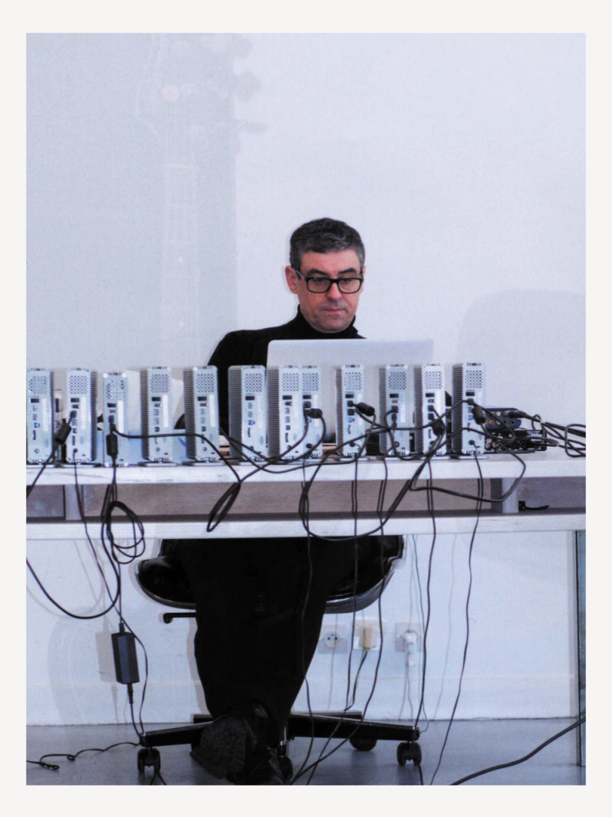 Backstage with Frédéric Sanchez